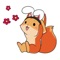 Lovely Baby Fox Sticker