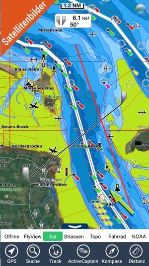 Marine: Germany West HD - Nautical Chart(圖3)-速報App