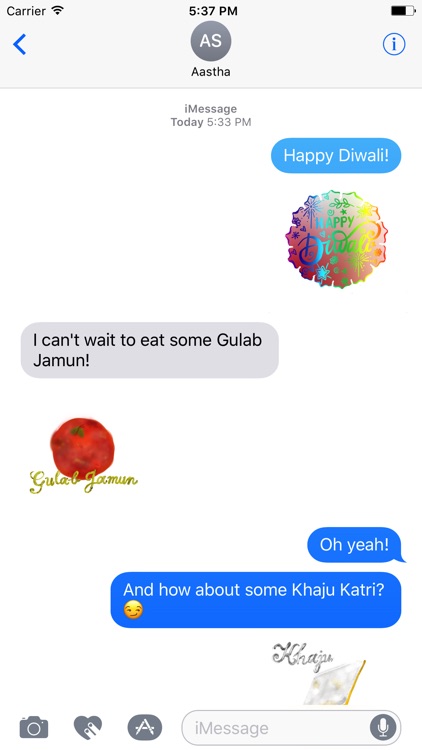 Diwali Stickers by Aastha Soni