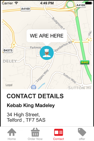 Kebab King Madeley screenshot 4