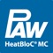 PAW HeatBloC® app for the configuration, controlling and monitoring of the PAW HeatBloC® MC system