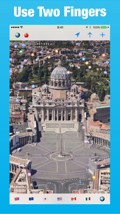 FlyMaps - 3D World Maps & Heritage screenshot-3
