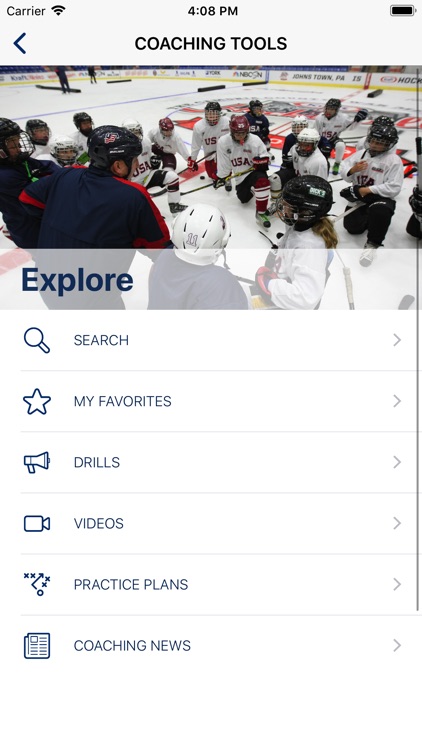 USA Hockey Mobile Coach