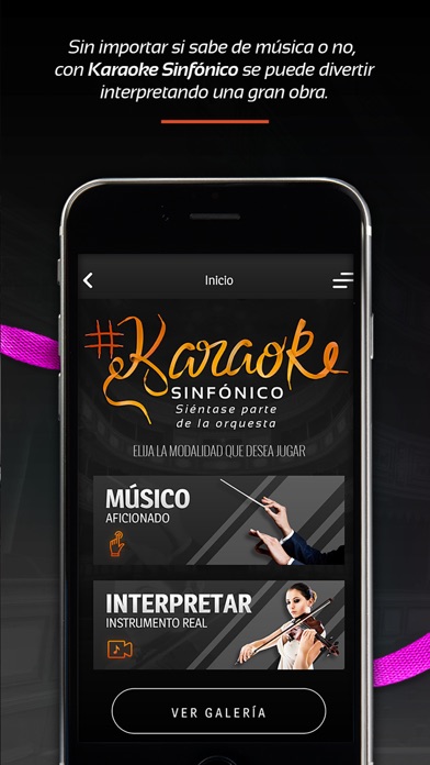 Karaoke Sinfónico screenshot 2