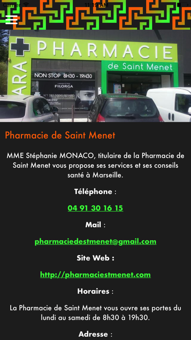 Pharmacie de St Menet screenshot 2