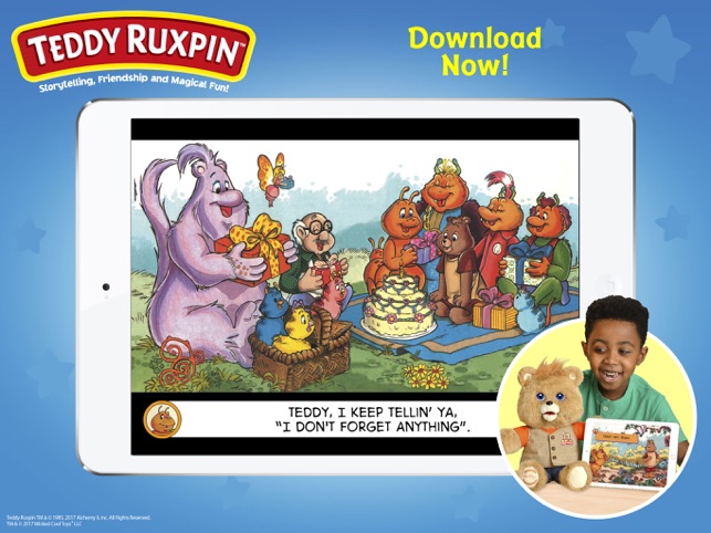 teddy ruxpin app