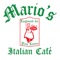 MARIO'S ITALIAN CAFE LOYALTY REWARDS APP