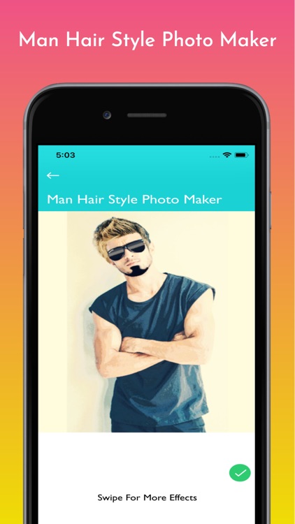 Man Hair Style Photo Maker