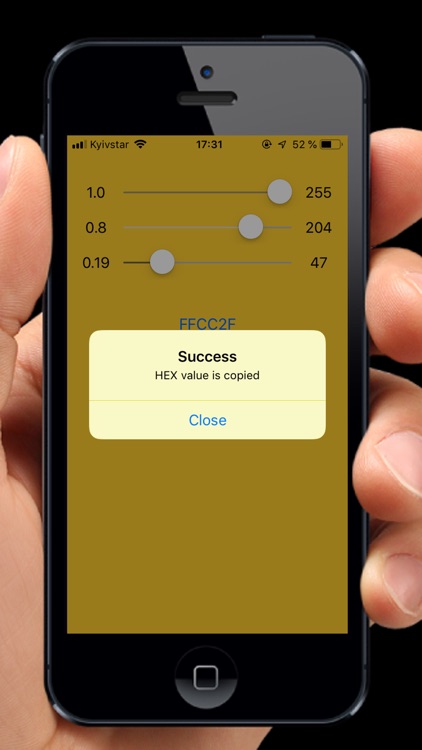 RGB Digital Color Picker