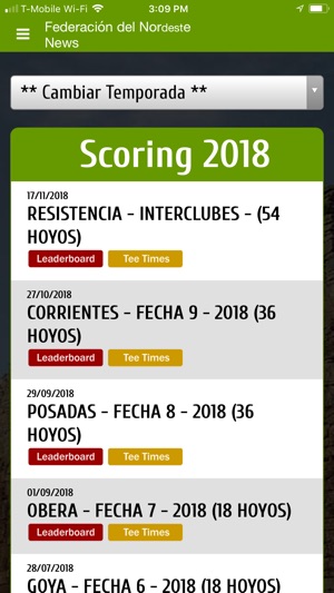 FGNEA Golf Nordeste Argentino(圖3)-速報App