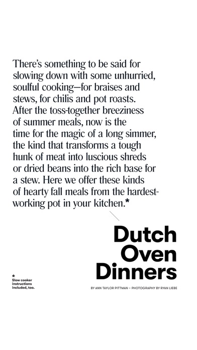 Cooking Light Magazine screenshot1