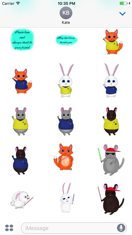 Star Pets stickers