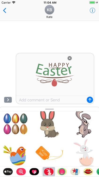 Easter Stickers 2018