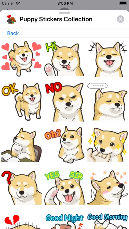 Puppy Stickers Collection screenshot-5