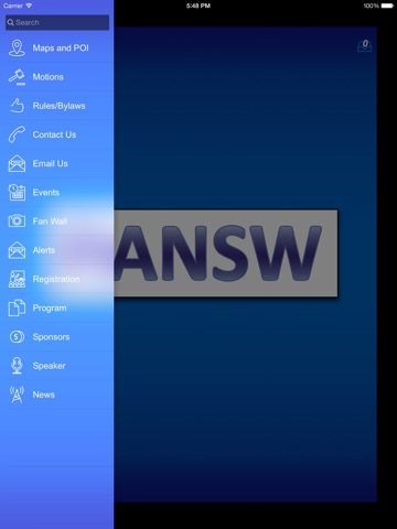 PANSW screenshot 2