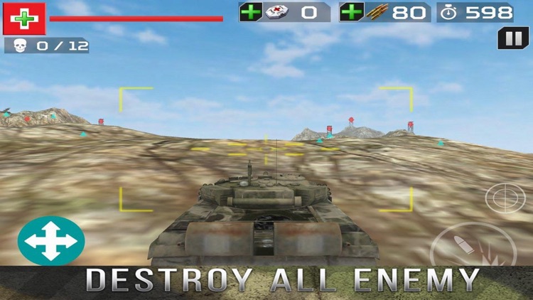 Tank Gunner Shoot 3D