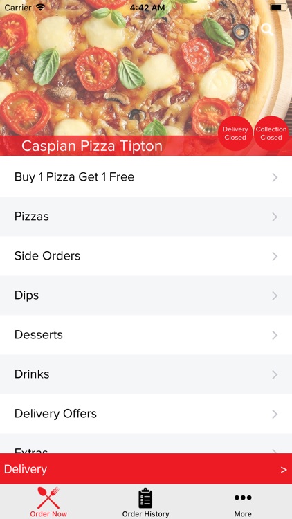 Caspian Pizza Tipton