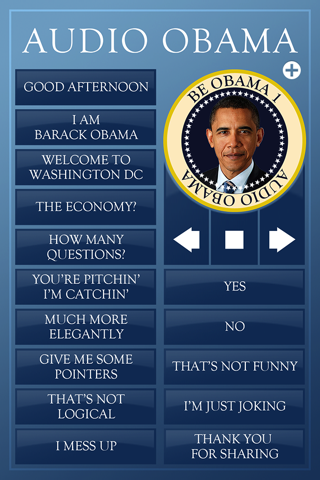 Audio Obama - soundboard screenshot 2