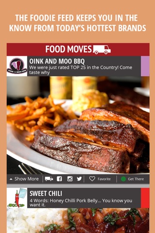 Food Moves: Local Food Tracker screenshot 2