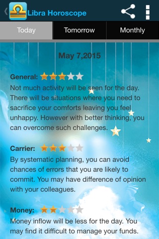 Libra Horoscope screenshot 2