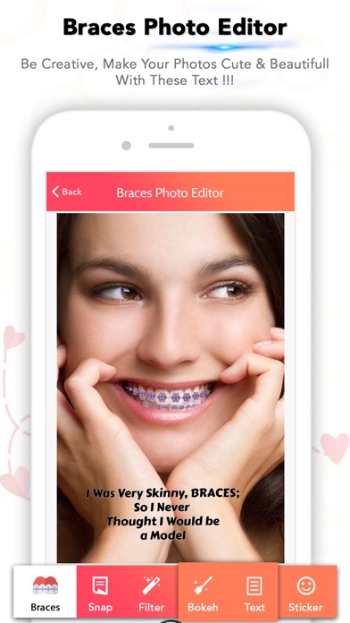 Braces Photo Editor-Face Maker screenshot 3