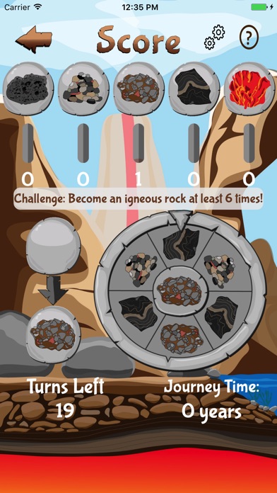 The Rock Cycle Game Lite screenshot 2