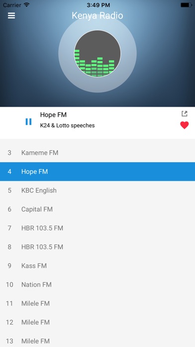Kenya Radio Station: Online FM screenshot 2