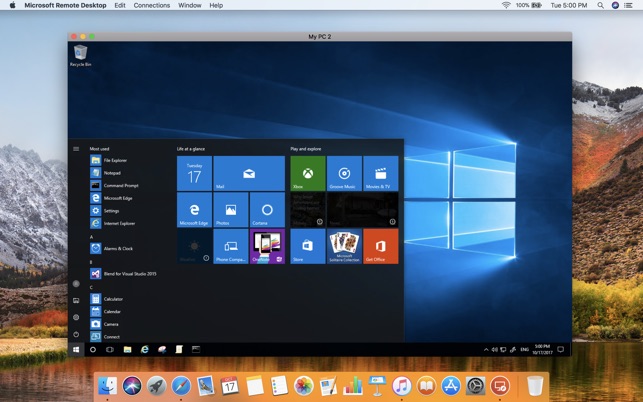 Apellido extinción cruzar Microsoft Remote Desktop en Mac App Store