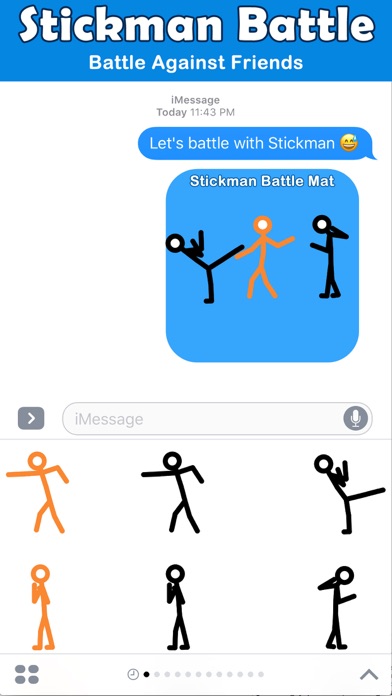 How to cancel & delete Animated Stick Man Battles from iphone & ipad 3