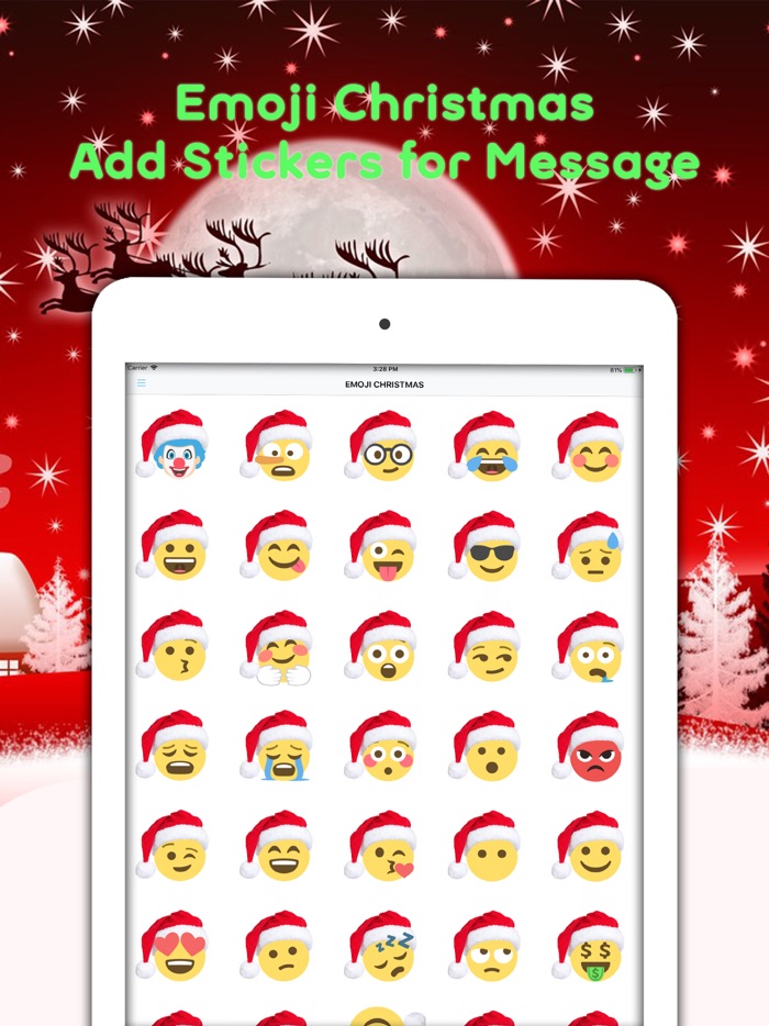 Christmas Emojis  Animated