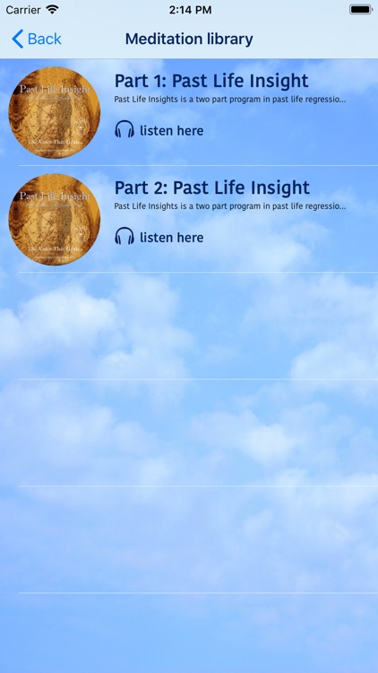 Past Life Meditation