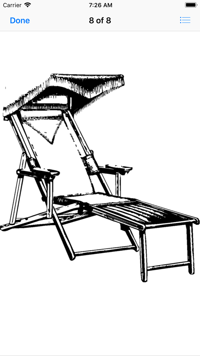 Beach Chair Sticker Pack