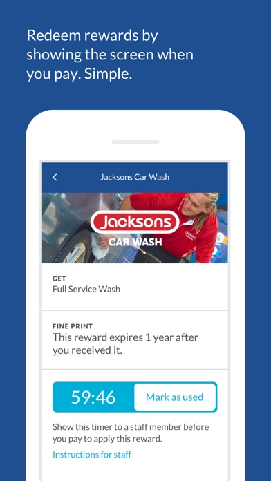 Jacksons Car Wash Rewards screenshot 3