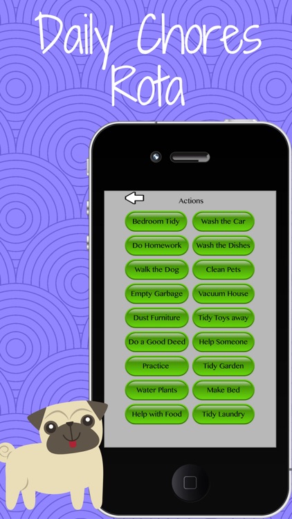 Daily Chores Rota:The Cash App