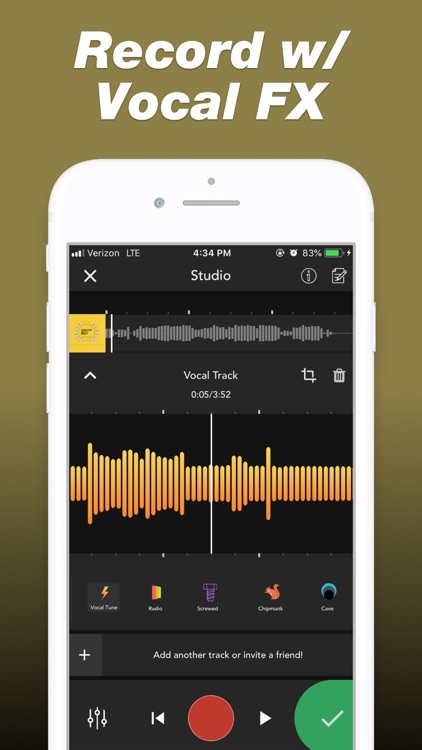 Rapchat — Rap Music Studio screenshot-0