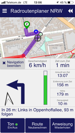 Radroutenplaner NRW mobil(圖4)-速報App