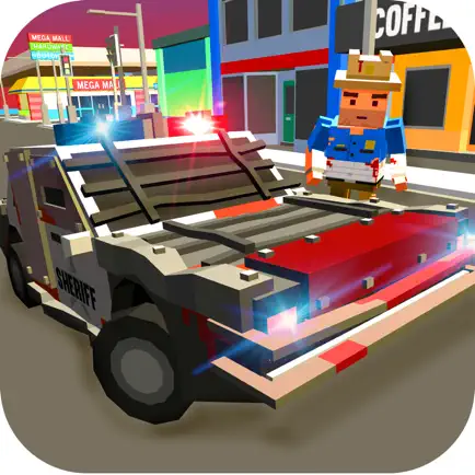 Pixel Police Car - Cop Chase Cheats