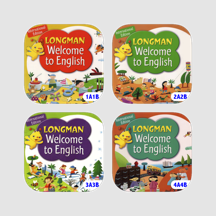 香港朗文小学英语学生主课本Longman Welcome to English全12册(1A至6B) -同步有声复读教材，学霸必备神器