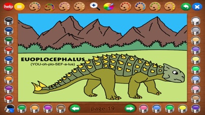 Coloring Book 2: Dinosaurs screenshot 2
