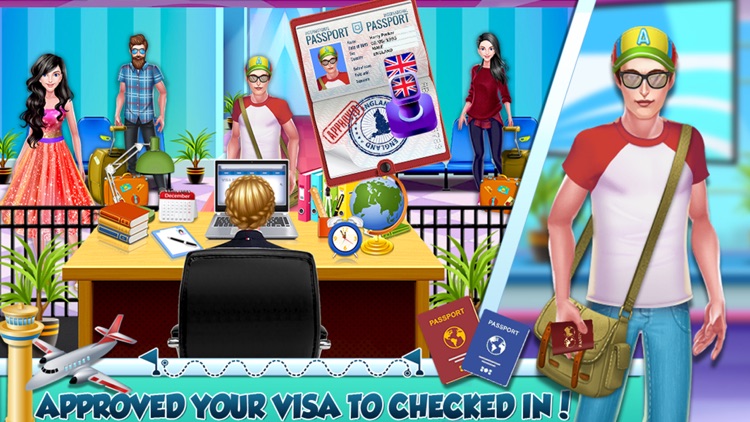 Cabin Crew Game : Girl Manager