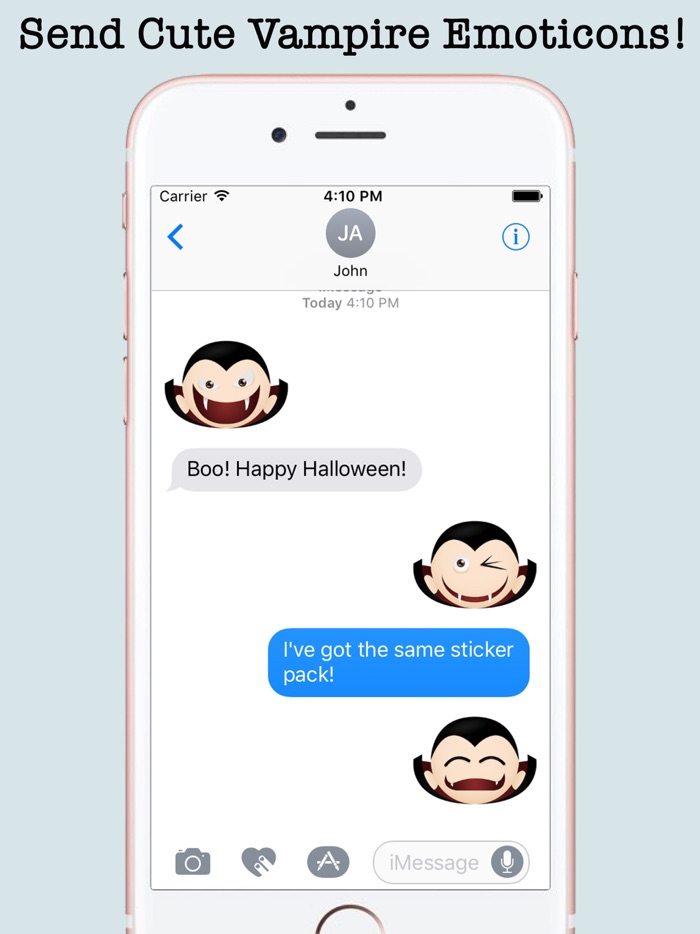 Vampires Halloween Emojis