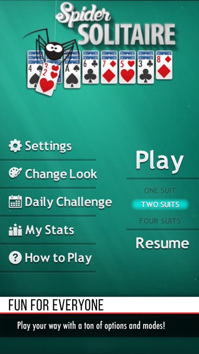 Spider Solitaire ٭ screenshot 2