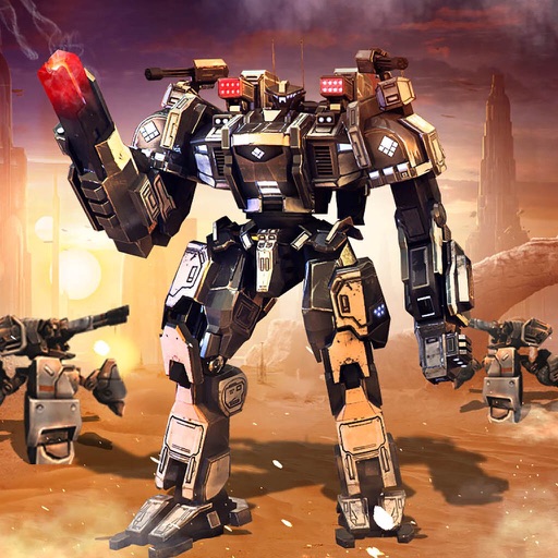 Robot War Simulation iOS App