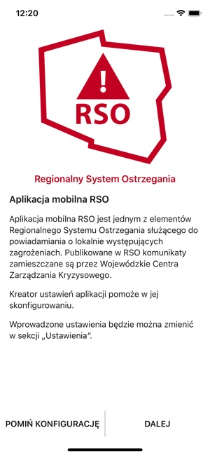 Regionalny System Ostrzegania(圖1)-速報App