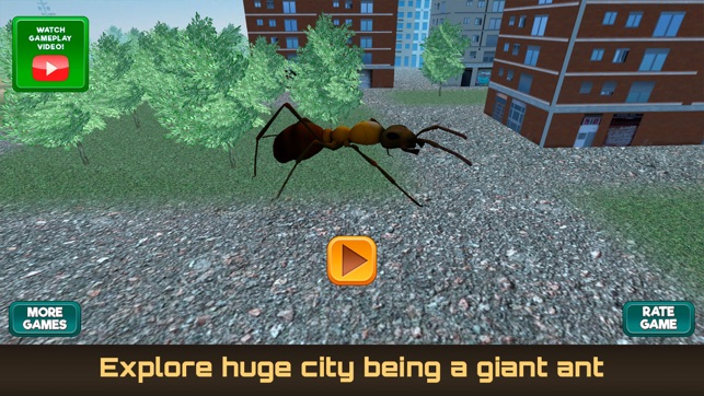 Giant Ant Aggressive City Survival