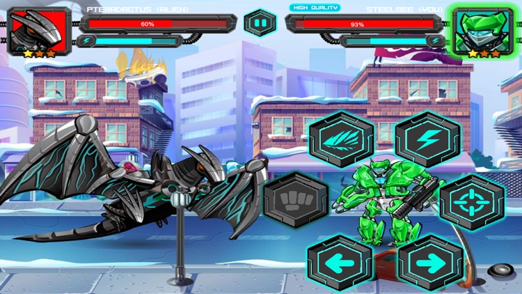 Robot Fighting: Dinosaur Game