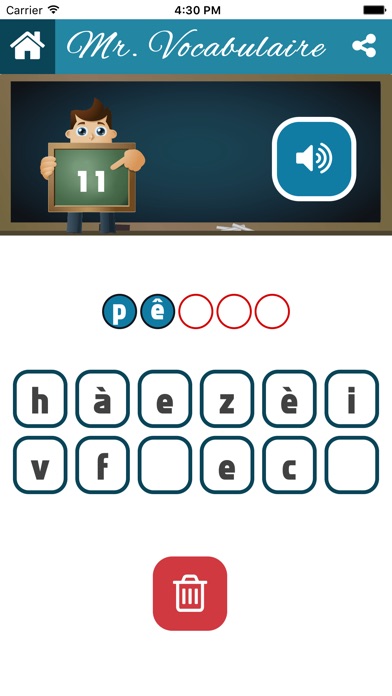 Mr. Vocabulaire: Mots Français screenshot 4