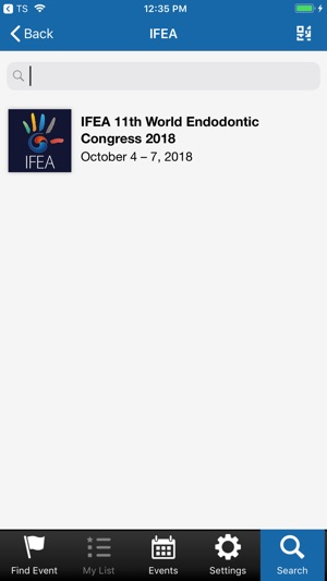 IFEA World Endodontic Congress(圖2)-速報App