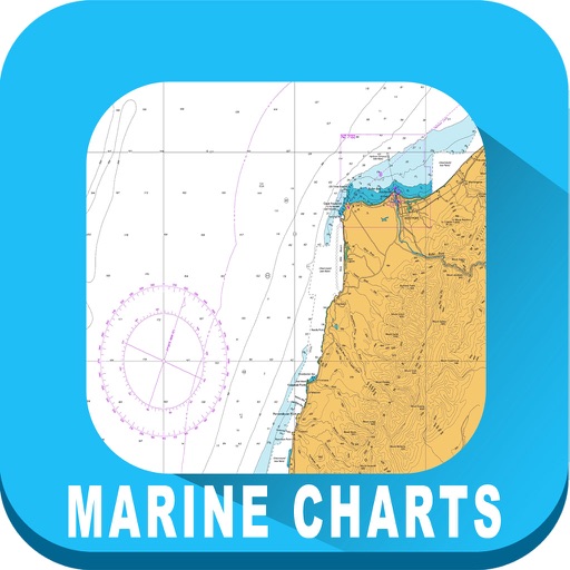 Nautical Charts of USA & GPS Navigation icon