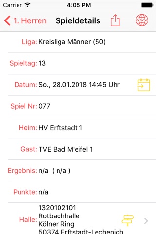 TVE Bad Münstereifel Handball screenshot 3